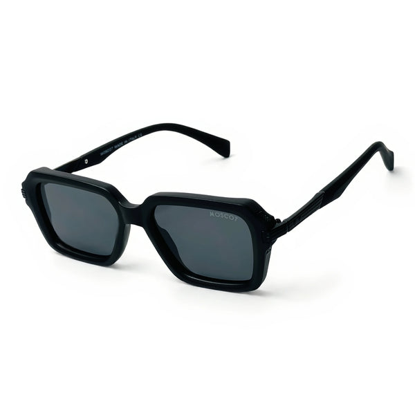 Slate Black Square Sunglasses