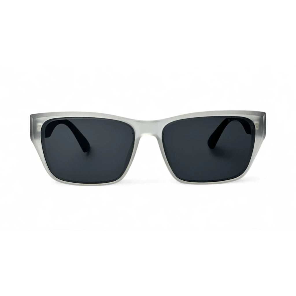 Stylish Fashion Rectangle Matt White Unisex Shades