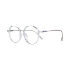 Clear Transparent Round Eyeglasses