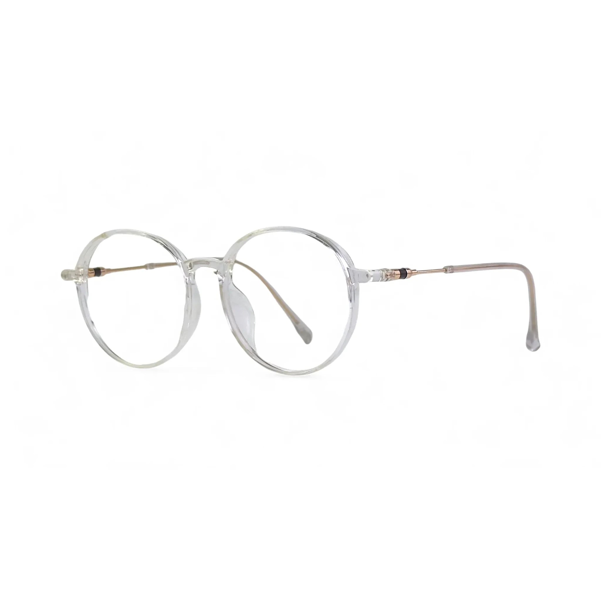 Clear Transparent Round Eyeglasses – Easysight