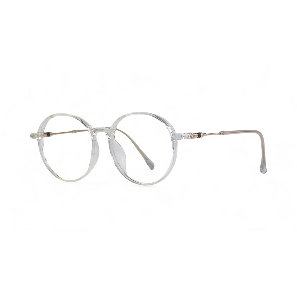 Clear Transparent Round Eyeglasses