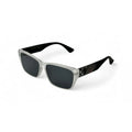 Stylish Fashion Rectangle Matt White Unisex Shades