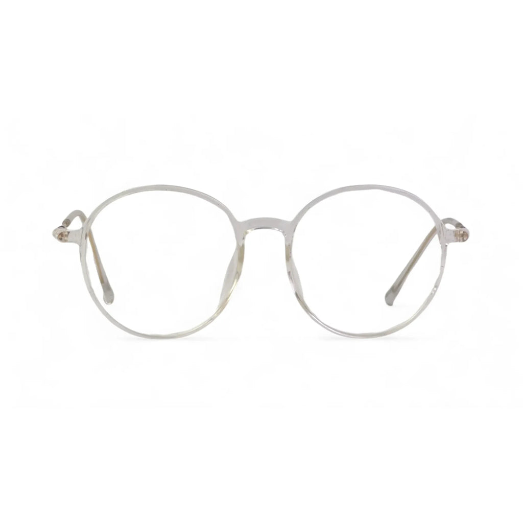 Clear Transparent Round Eyeglasses