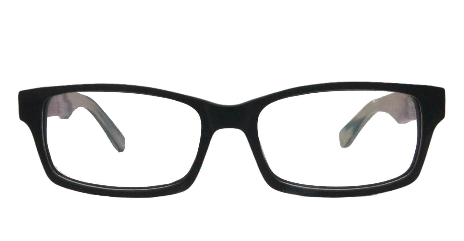 Ravish eyeglasses - Black front side