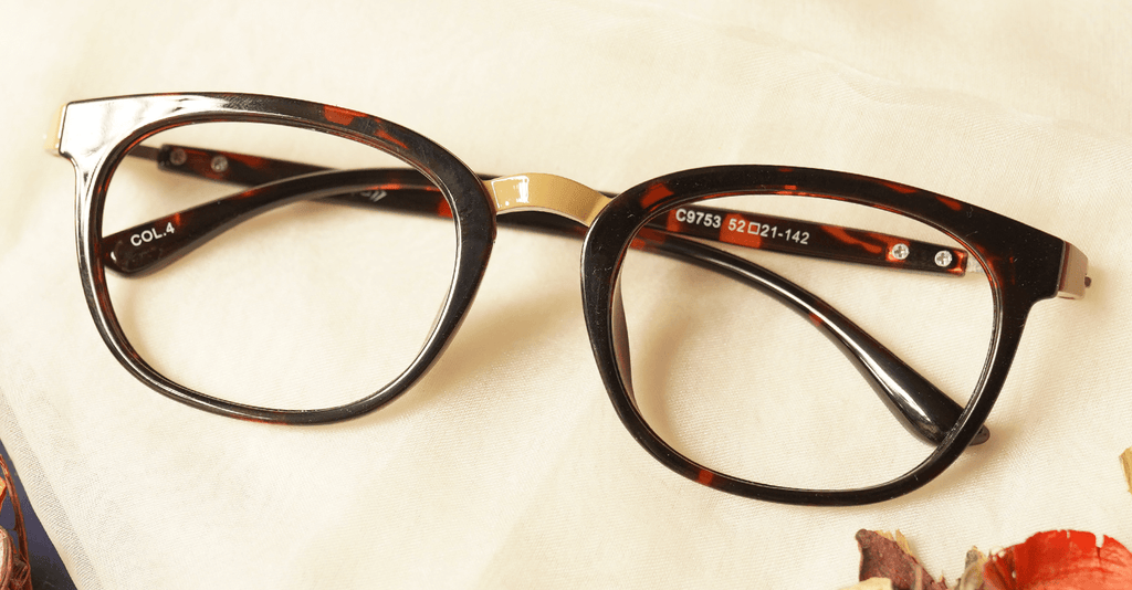 a close up of glasses