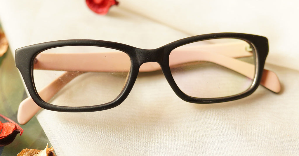 Goodly Glasses - Black placed on the table