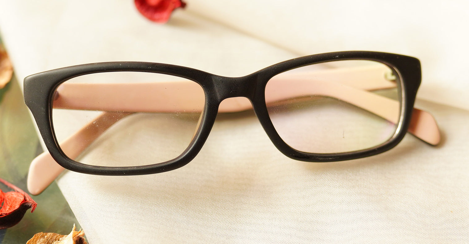 Goodly Glasses - Black placed on the table
