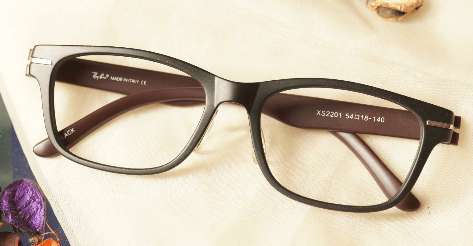 a close up of glasses