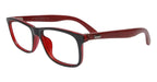 side pose of Superieur Eyeglasses - Brown