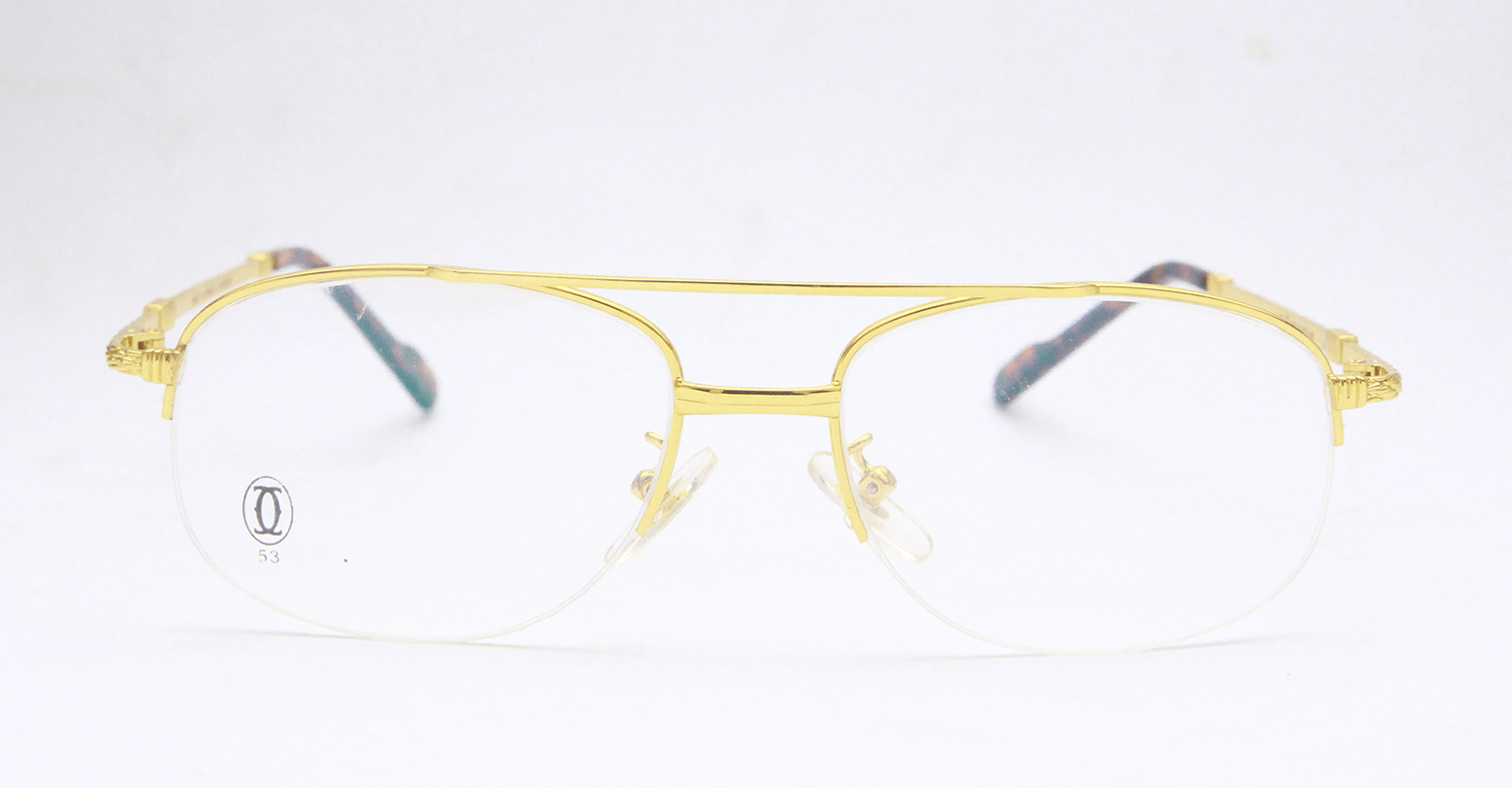 a close up of glasses