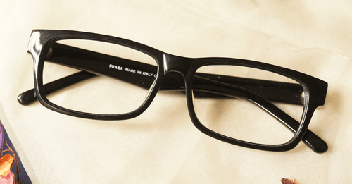 a close up of glasses
