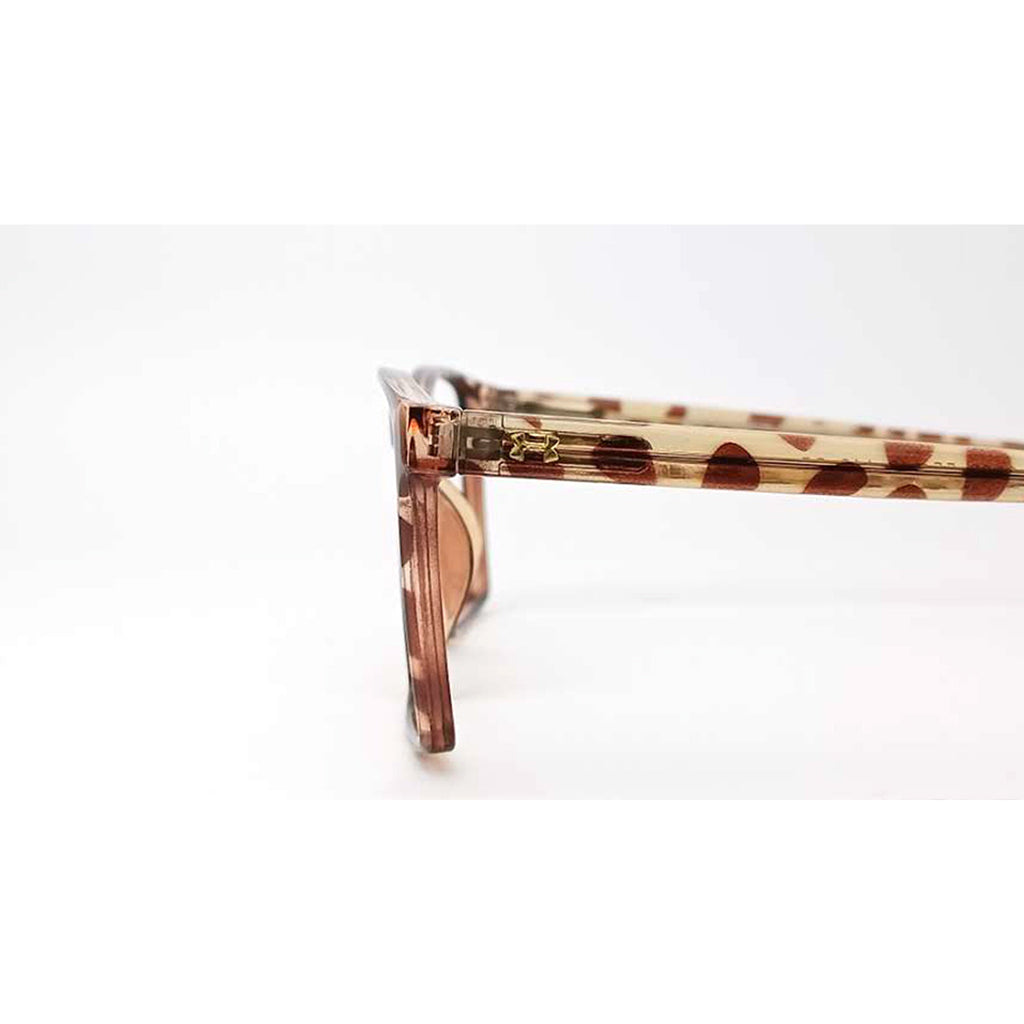 Brown Leopard Rectangle Eyeglasses