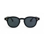 Classic Elite Black Oval Sunglasses