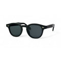 Classic Elite Black Oval Sunglasses