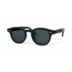 Classic Elite Black Oval Sunglasses