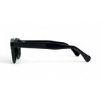 Classic Elite Black Oval Sunglasses