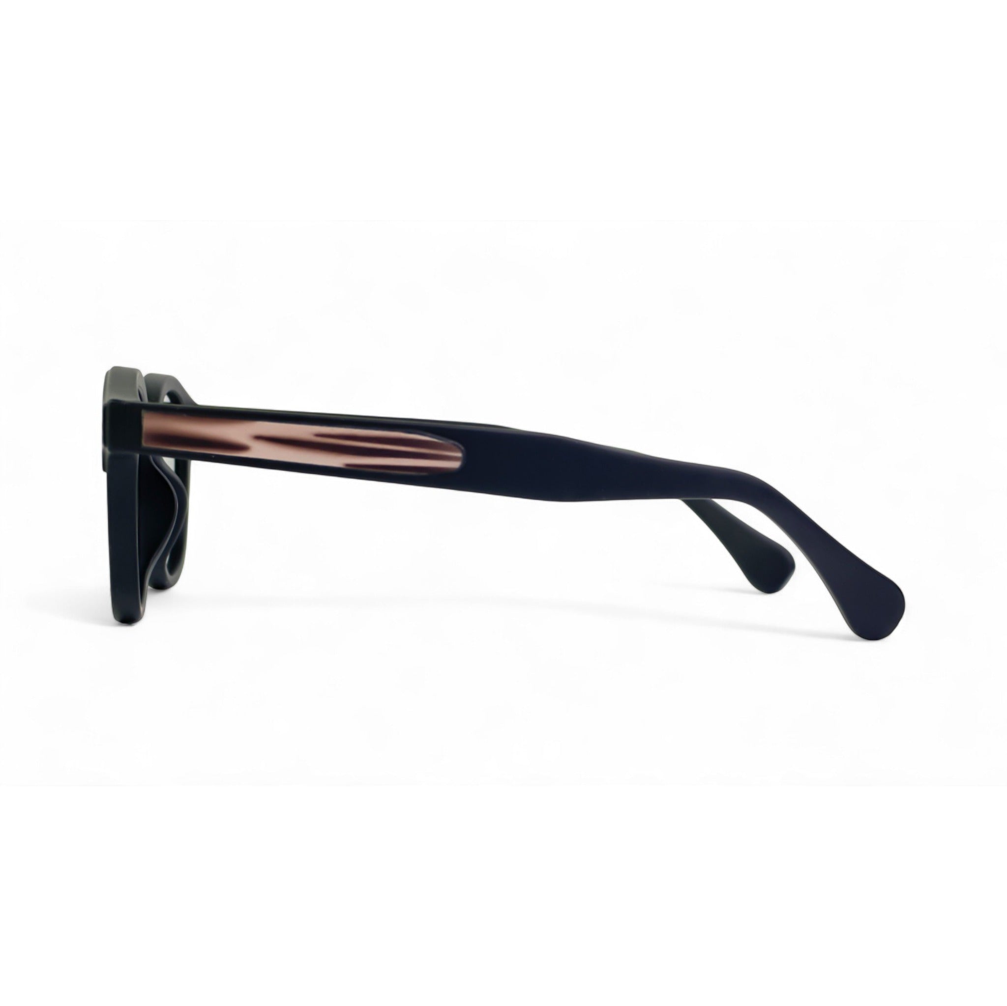 Classic Elite Wooden Oval Sunglasses