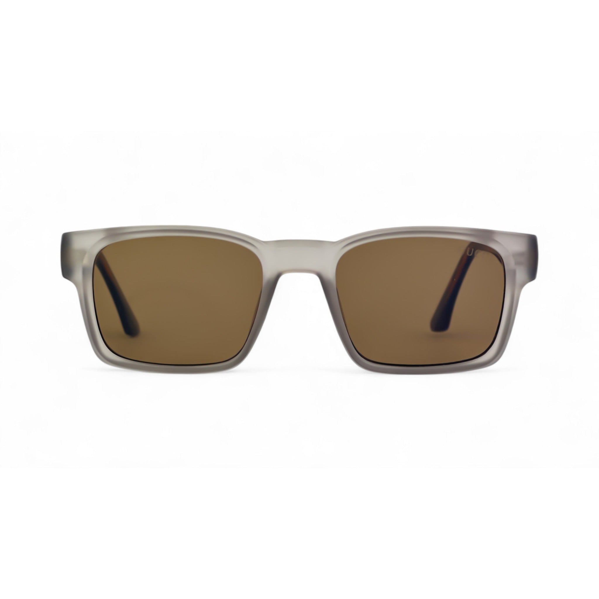 Modern Urban Sleek Sunglasses Matt White Shades