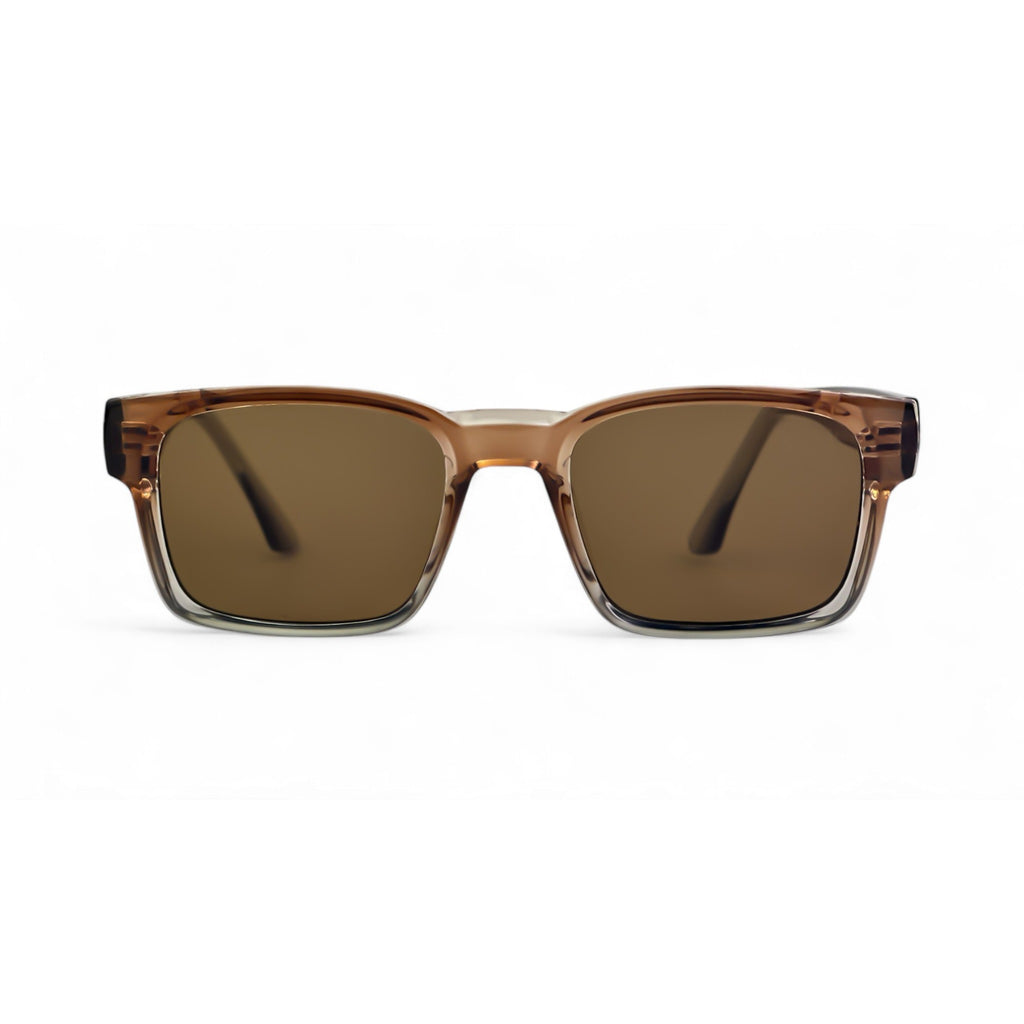 Modern Urban Sleek Sunglasses Brown Shades