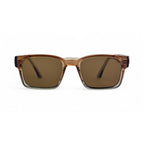 Modern Urban Sleek Sunglasses Brown Shades