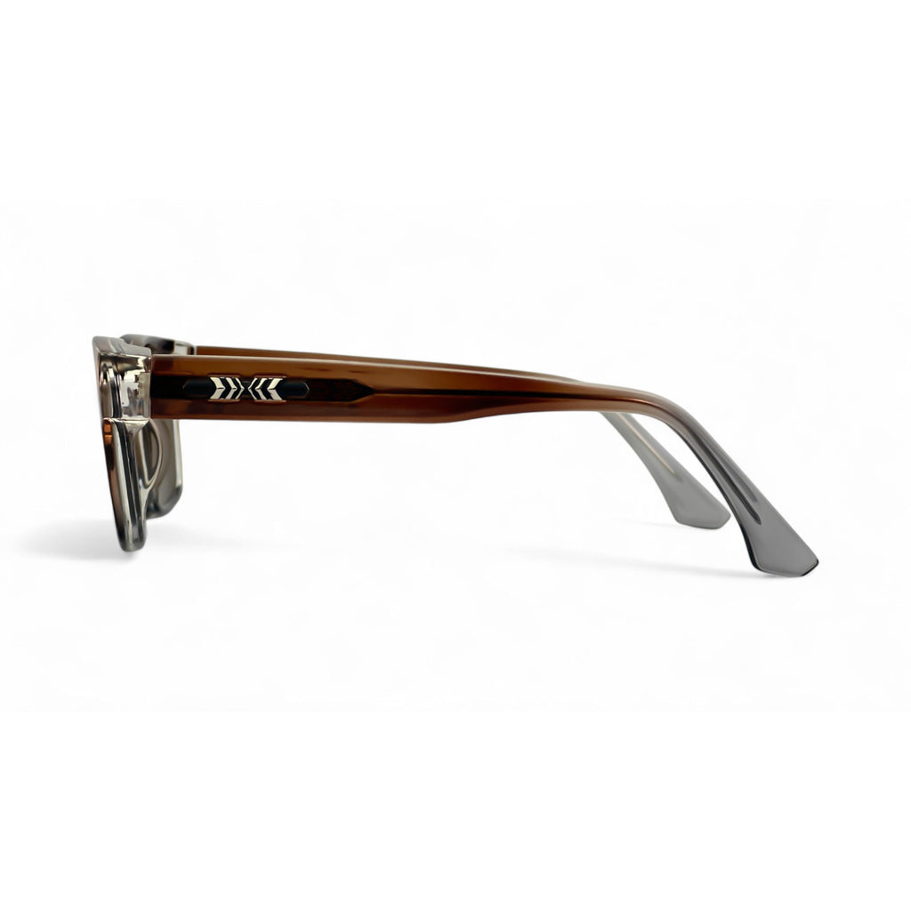 Modern Urban Sleek Sunglasses Brown Shades