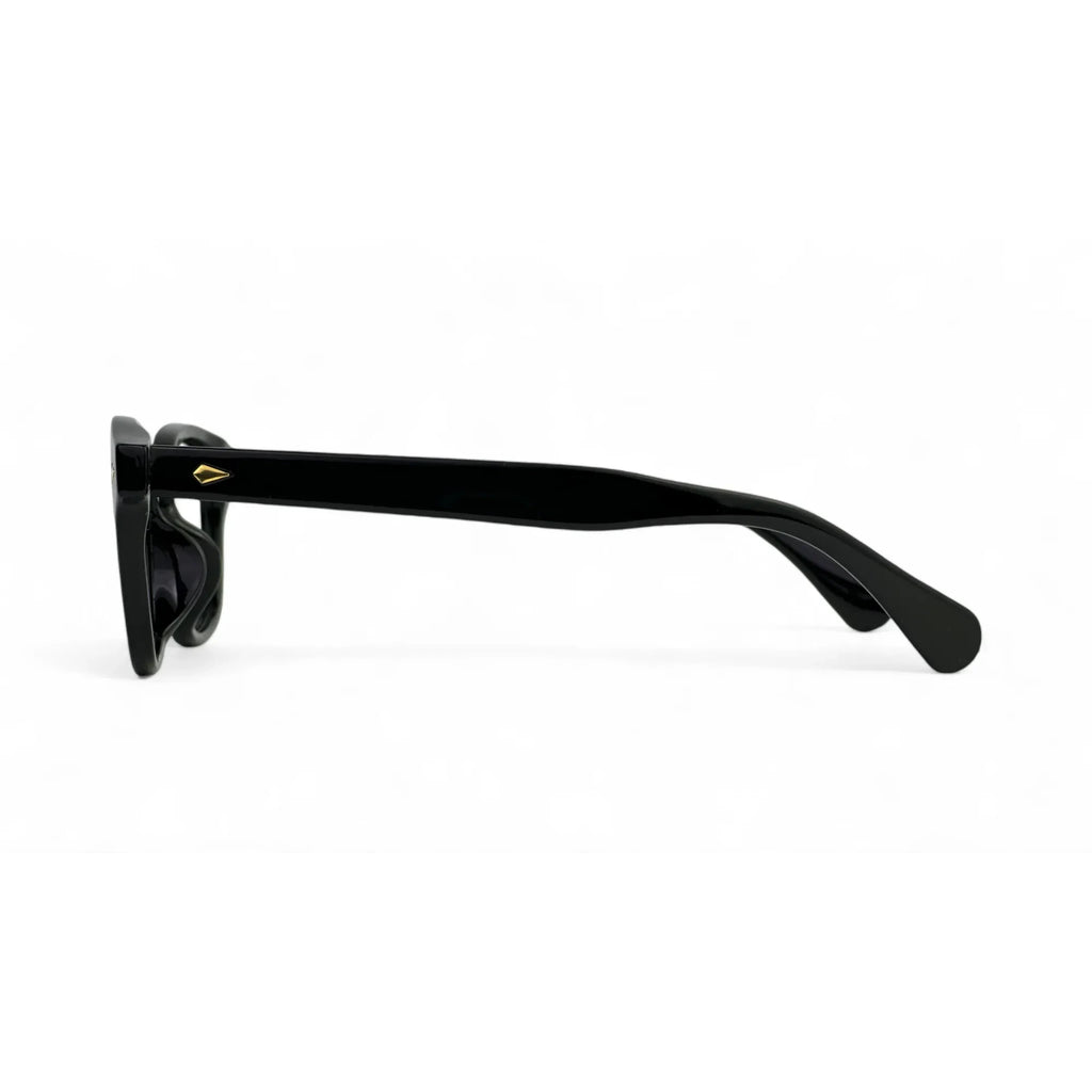 Black Collection Bold Round Eyeglasses