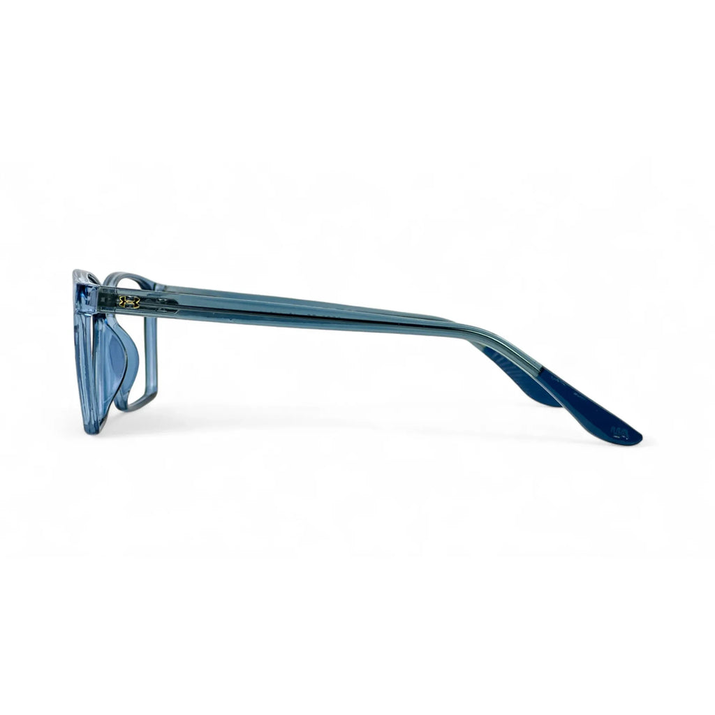 Rectangle Blue Eyewear Frames Eyeglasses