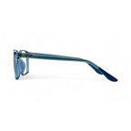 Rectangle Blue Eyewear Frames Eyeglasses