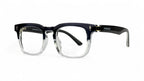 a glasses with white background