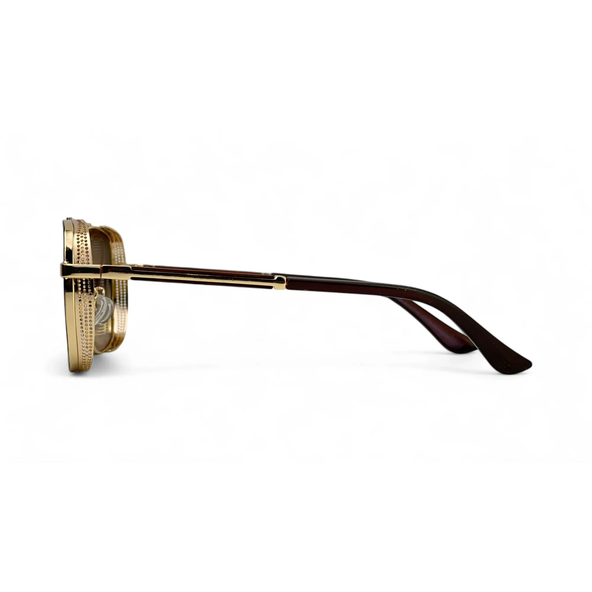 Golden Double Bridge Square Brown Shades