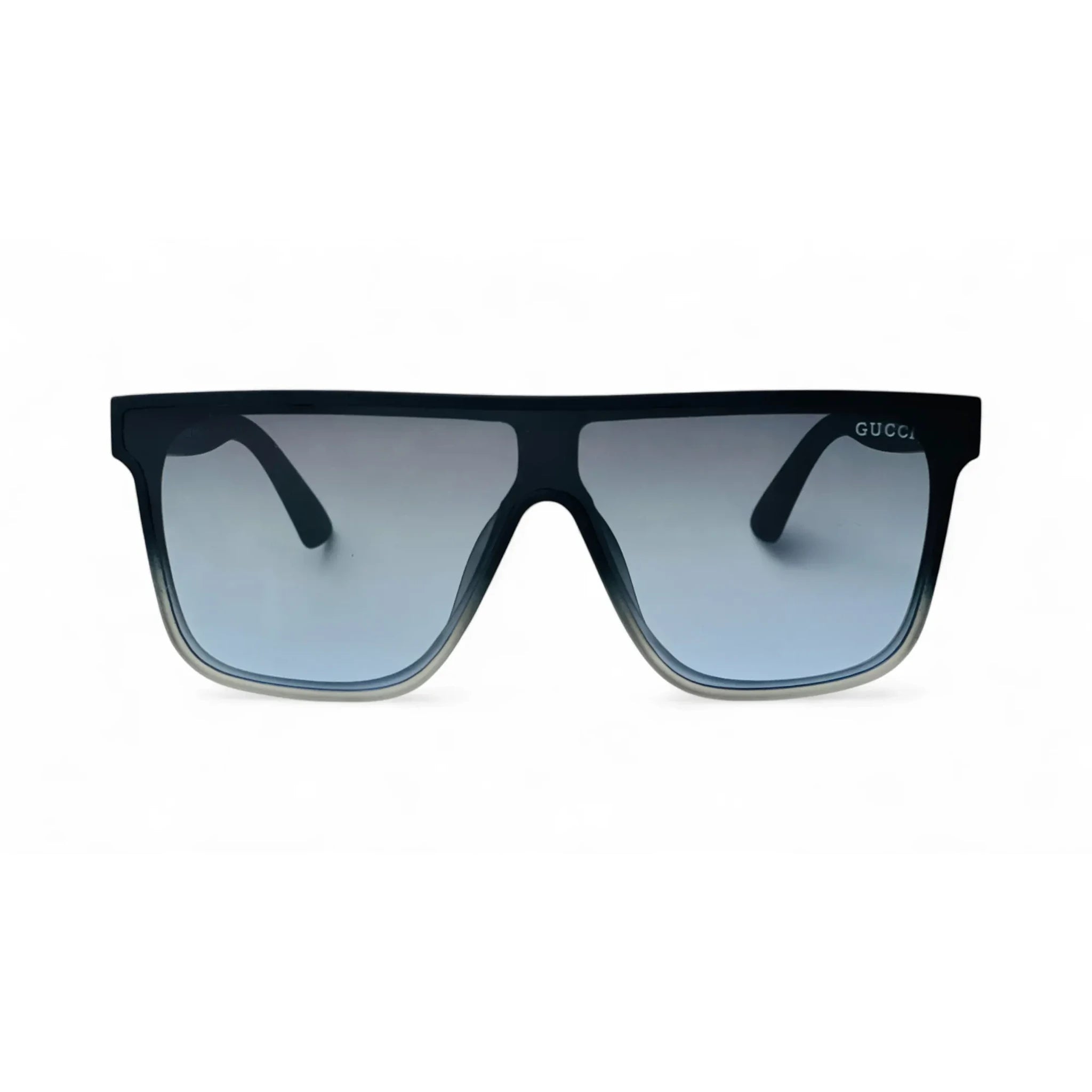Sports Black Frame Flat Lime Shades Sunglasses
