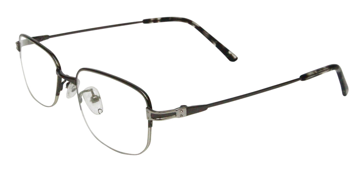 side pose of Dandelion Eyeglasses - Silver