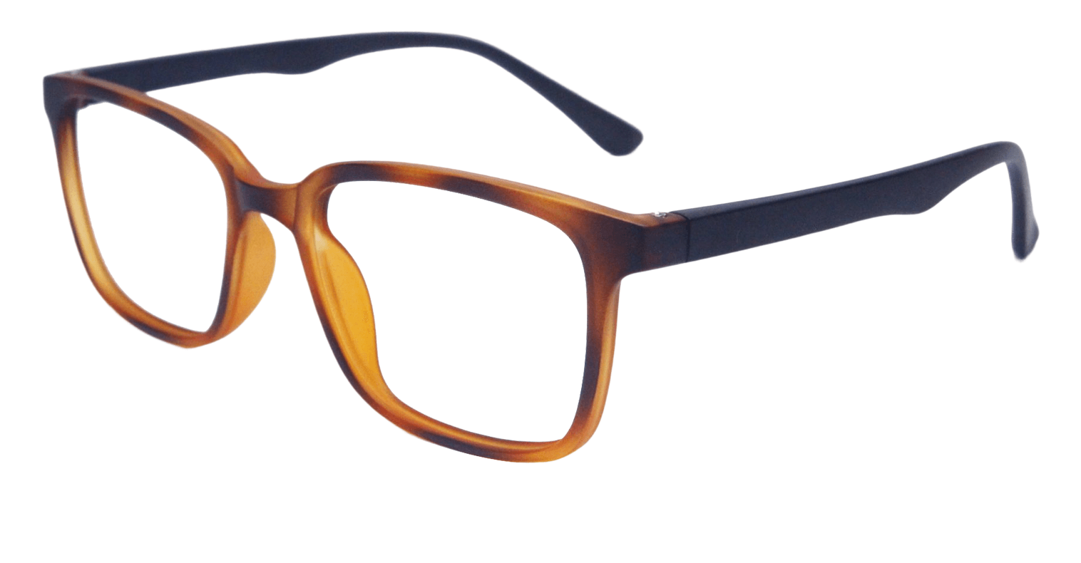 Gratus glasses Tiger print side pose