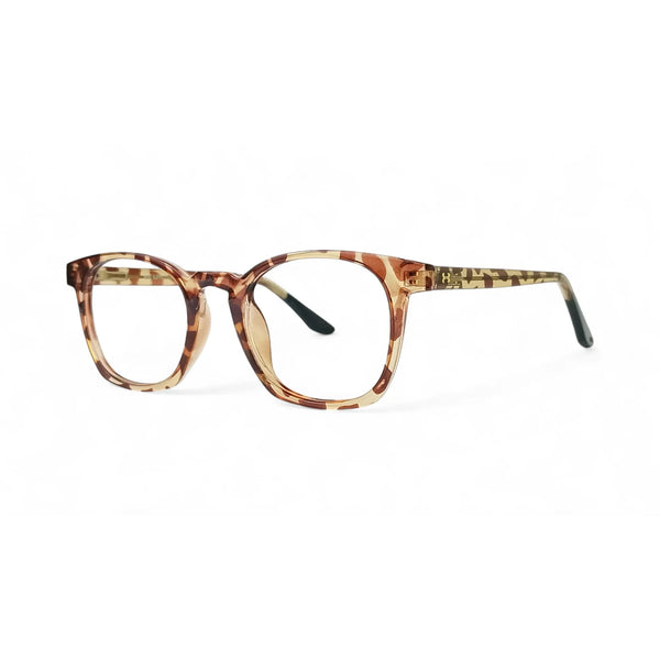 Brown Leopard Eyeglasses