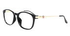 side pose of Matchless black eyeglasses