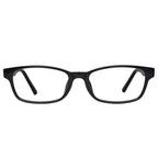 Clip-on Rectangle Sunglasses Black