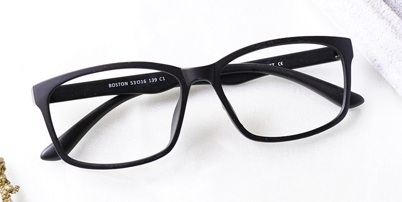 front side of Prodigious Eyeglasses black