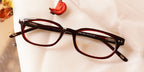 Rectangle Eyeglasses placed on the table