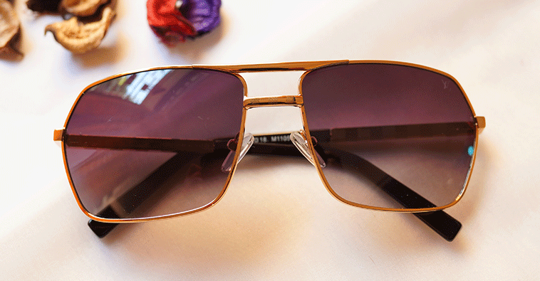 Viola glasses - Golden