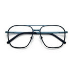 Miro Gray Blue Aviator Eyeglasses