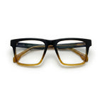 Dax Black golden Rectangle Eyeglasses