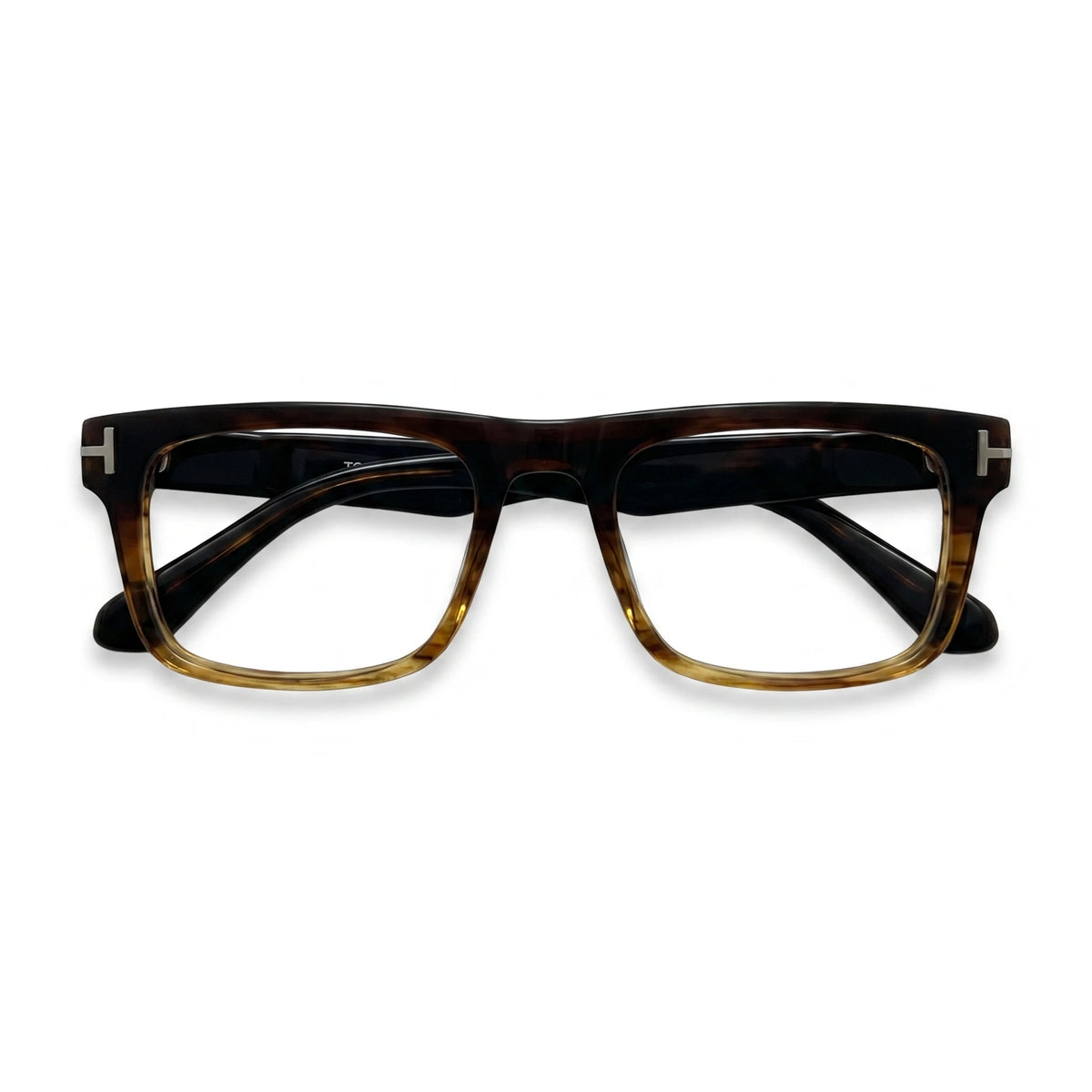 Grif Tortoise Rectangle Eyeglasses