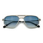 Helm Silver Square Sunglasses