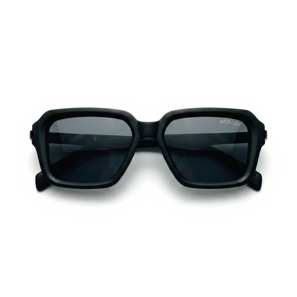Slate Black Square Sunglasses