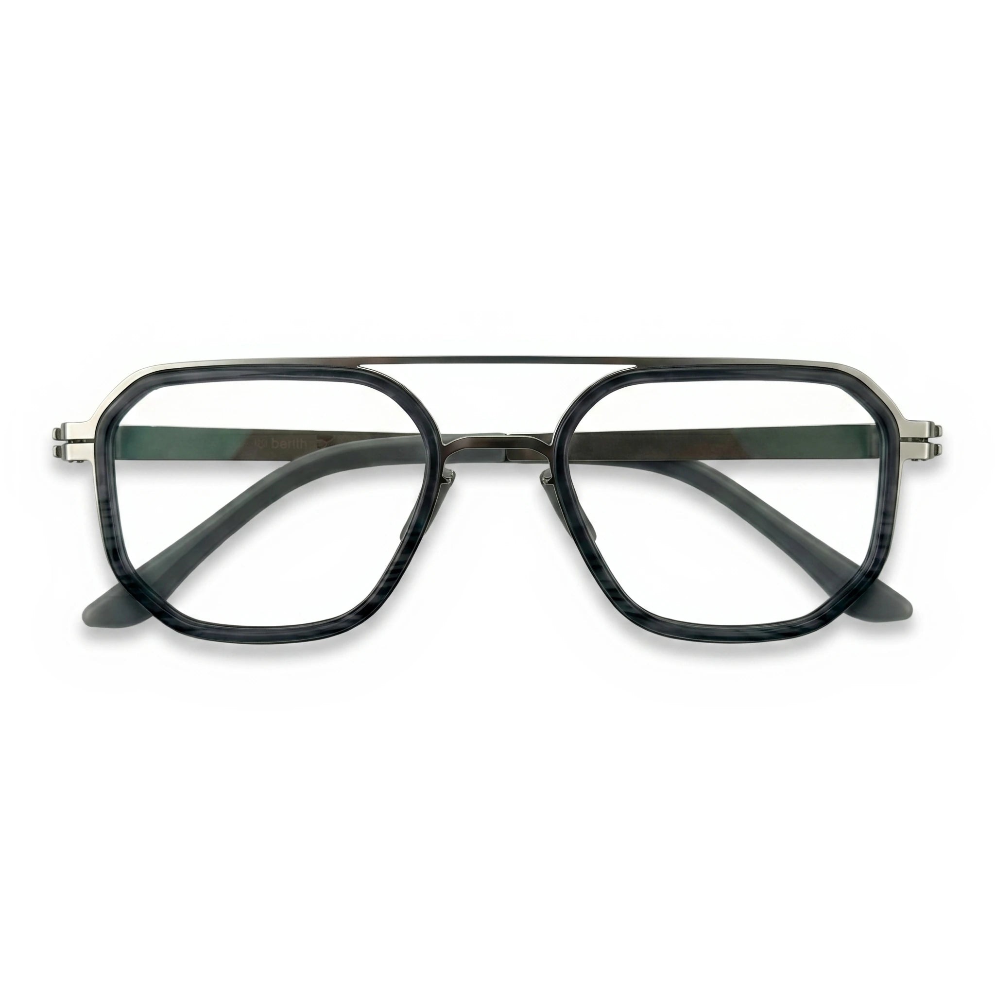 Volt Black Square Eyeglasses