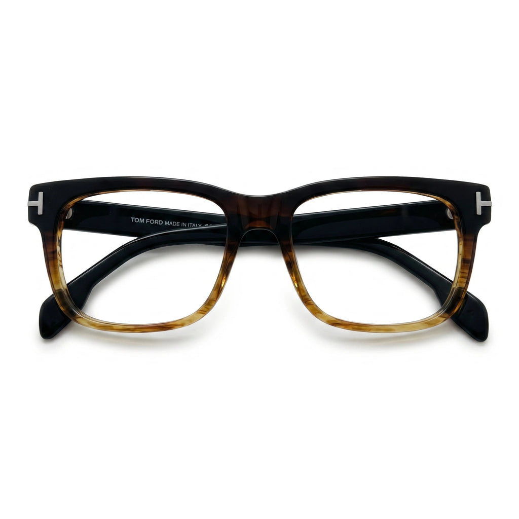 Fenn Tortoise Square Eyeglasses