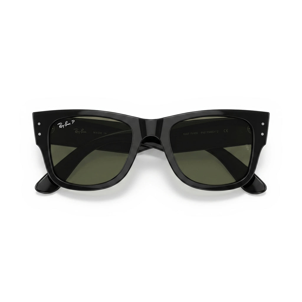 Brox Black Wayfarer Sunglasses