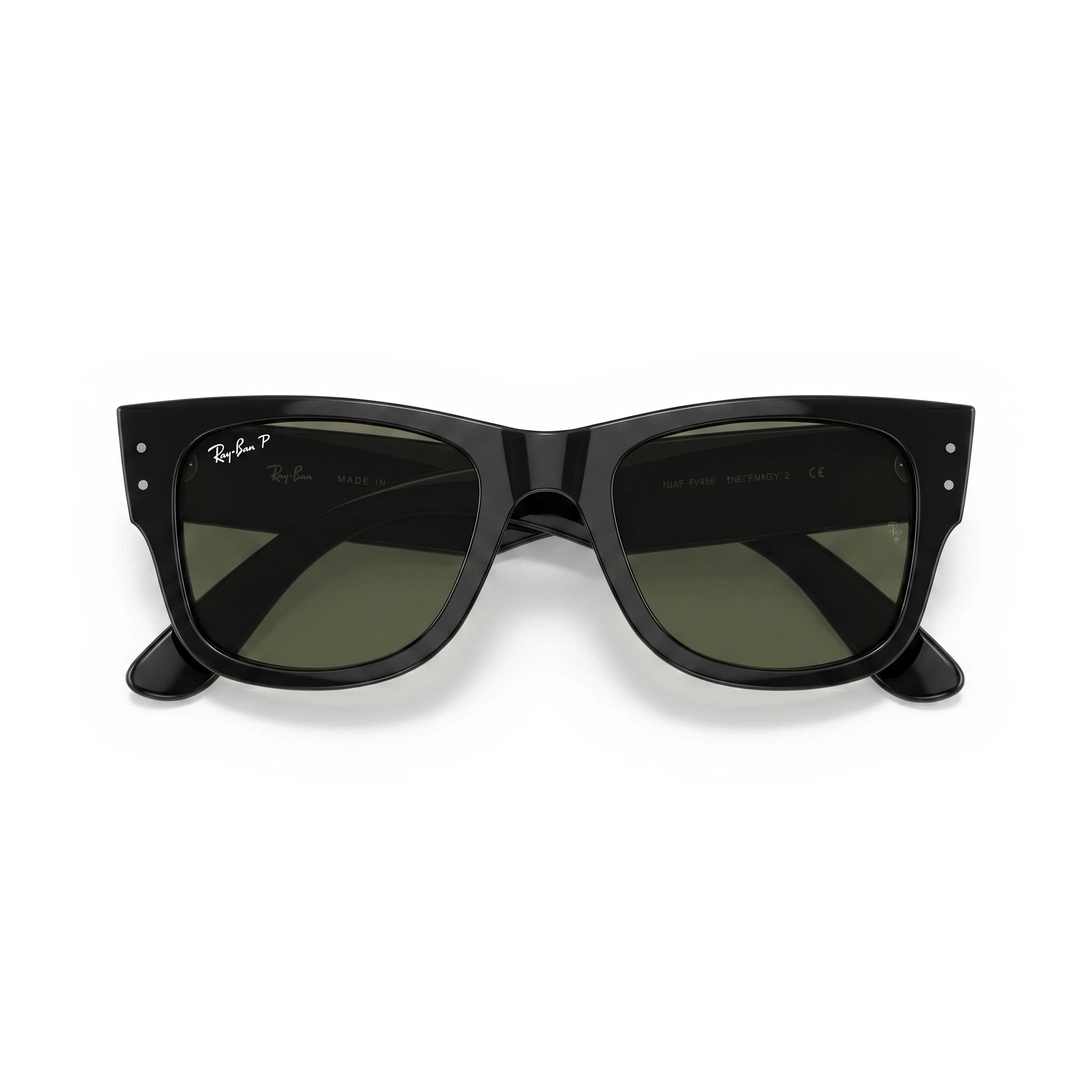 Brox Black Wayfarer Sunglasses