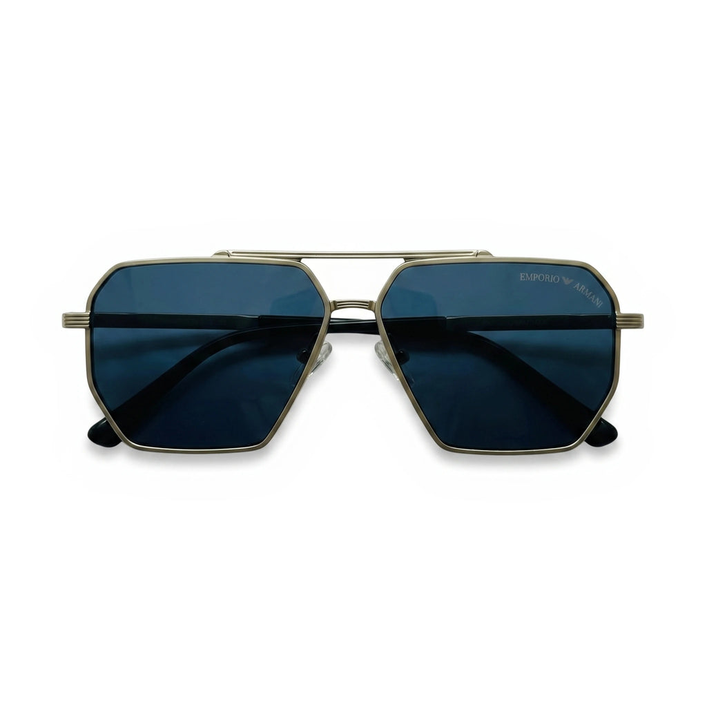 Volt Silver Square Sunglasses