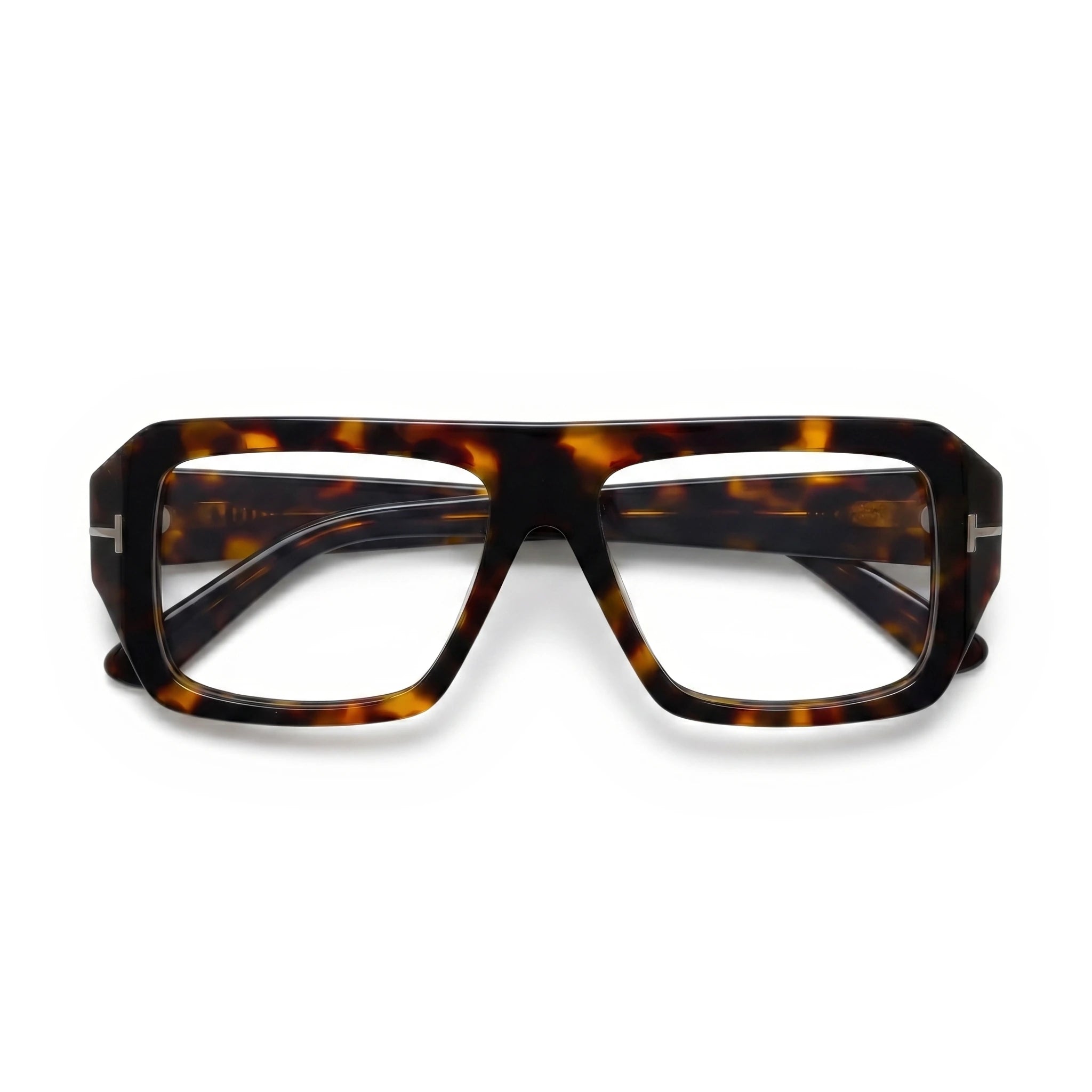 Crag Tortoise Rectangle Eyeglasses
